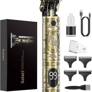 Solati Gold Hair Clipper Set